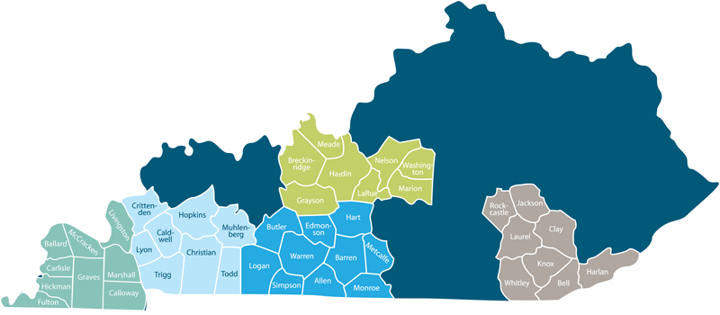 Kentucky Counties Served